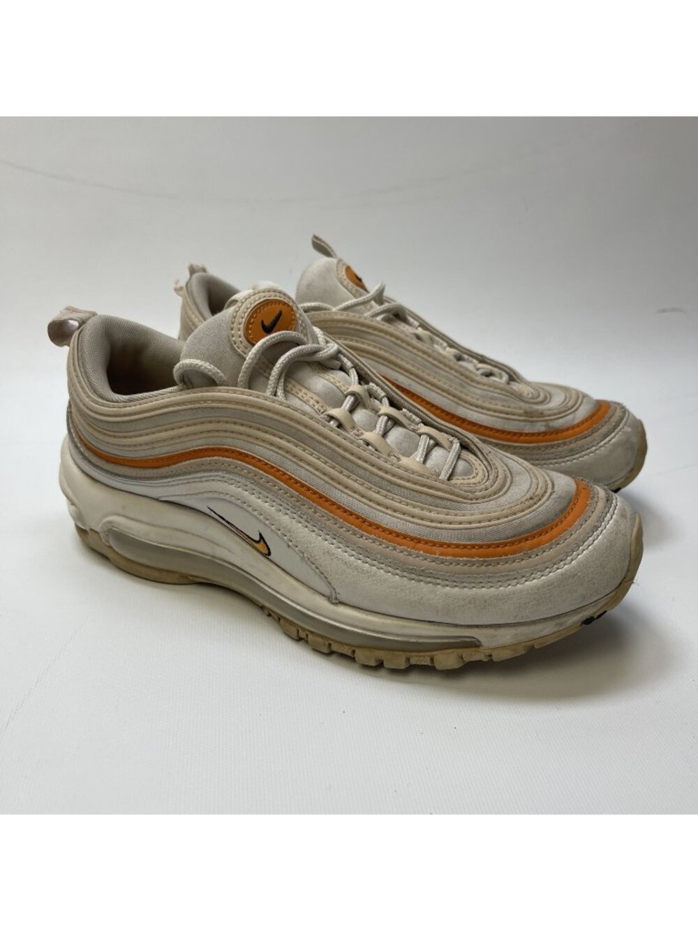 Nike Womens Air Max 97 DQ8594-001 White Casual Shoes Sneakers Size 8.5